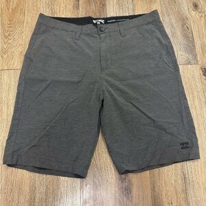 Billabong Men's Charcoal Flat Front Shorts